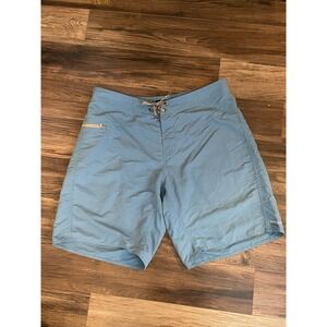 Patagonia Wavefarer‎ Board Shorts - 21" Men's Sz 38 Aqua Blue